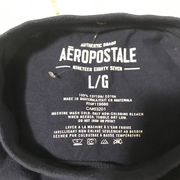 Aeropostale Navy Blue Tee - Picture 5 of 6